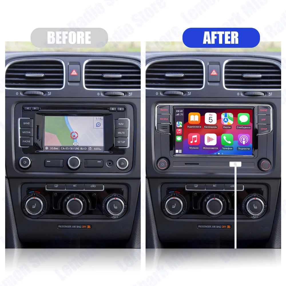 NONAME RCD360 PRO Carplay Car Radio New RCD330 Android Auto MIB Radio For VW Golf 5 6 Jetta MK5 MK6 Tiguan CC Polo Passat B5 B6