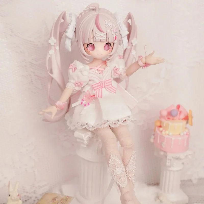 OneMore Sugary Girls Series 1/8 MJD Dolls Anime Action Figure Toys Joint Movable Body Birthday Blind Box