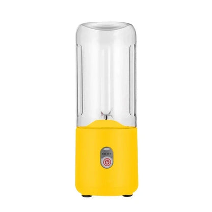 Zai Xiao 500Ml Portable Blender 6 Blades Usb Rechargeable Fresh Fruit Juice Mixer Electric Shake Cup Cute Blender Smoothie Ice C