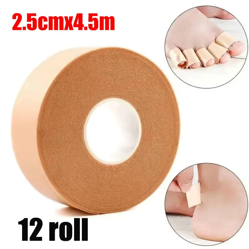 1-12 roll Women Silicone Gel Heel Cushion Protector Foot Feet Care Shoe Insert Pad Insole Sticker Useful Heel Cushion Tapes