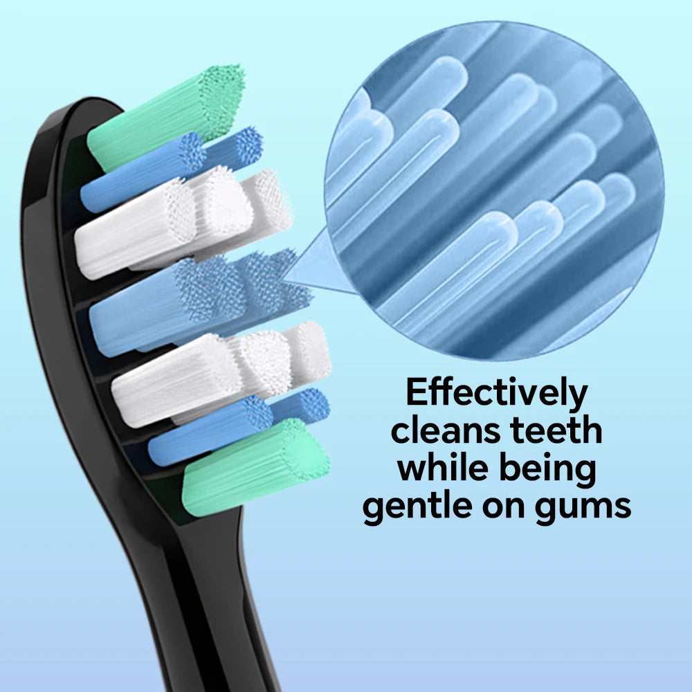 4/8/12/20Pcs Replacement Brush Heads Compatible with Philips Sonicare Electric Toothbrush, Toothbrush Head Refills for 4100 7300