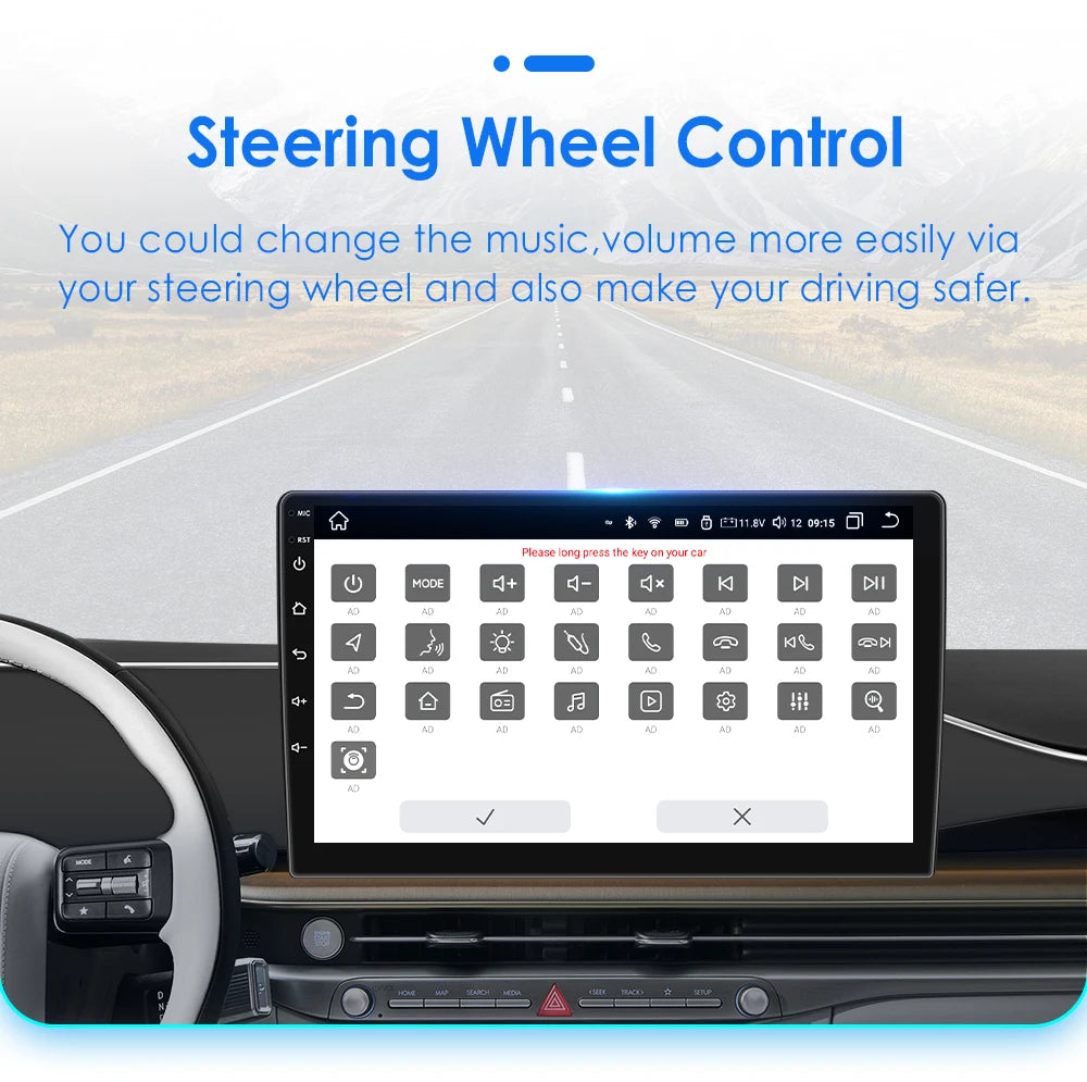 Android 14 Car radio for PEUGEOT 206 206CC 206SW 2000-2005 2006 2007 2008 Multimedia player GPS navi Video 7862 2din Autoradio