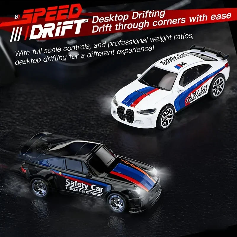 2026 Upgraded RC Car 1:64 Mini Alloy RC Drift Car Easy to Carry, 60mins Life.  Exquisite Gift Box An Ideal Toy Gift for Children