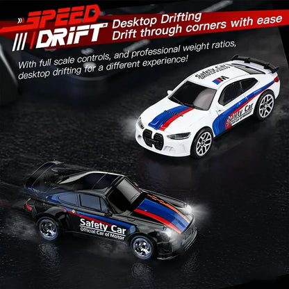 2026 Upgraded RC Car 1:64 Mini Alloy RC Drift Car Easy to Carry, 60mins Life.  Exquisite Gift Box An Ideal Toy Gift for Children