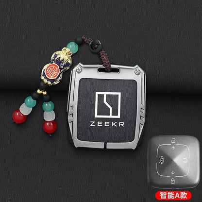 2025 ZEEKR 001 Keycase 7x 9x 007 009 Mix Car Specific Protective Shell Chain Keybag for Men and Women