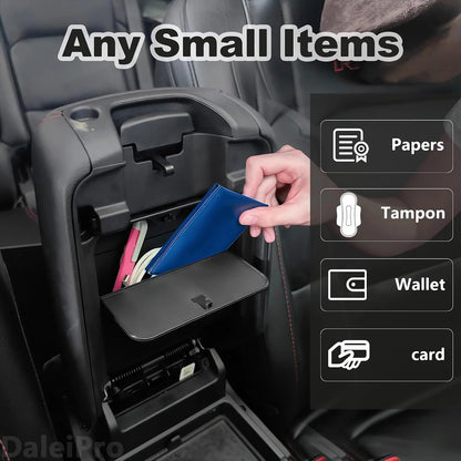 For Lexus GX 550 2024 2025 Hidden Storage Box Armrest Storage Intimate Item Privacy Storage Organizer for GX550 Accessories
