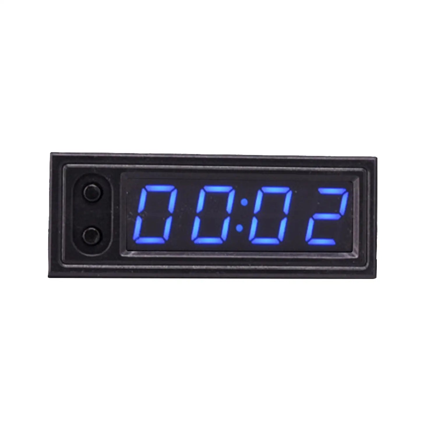 Car Clock Temperature Voltage Monitor Panel Meter Light in Weight Professional Premium 3-In-1 Durable Accessories Multifunction