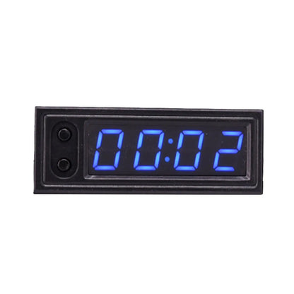 Car Clock Temperature Voltage Monitor Panel Meter Light in Weight Professional Premium 3-In-1 Durable Accessories Multifunction
