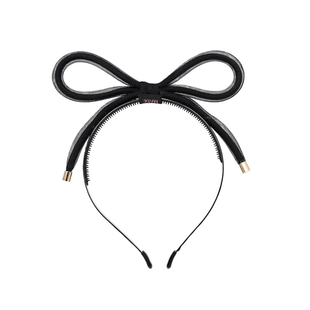 New network management bow tie headband bow tie hair accessory hair clip baby headband girl decoration