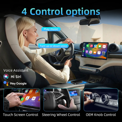 Carplay AI Box Android 13 Wireless Android Auto Smart TV Box For Youtube Netflix Toyota Mazda Hyundai Haval GMC Ford MG VW Kia
