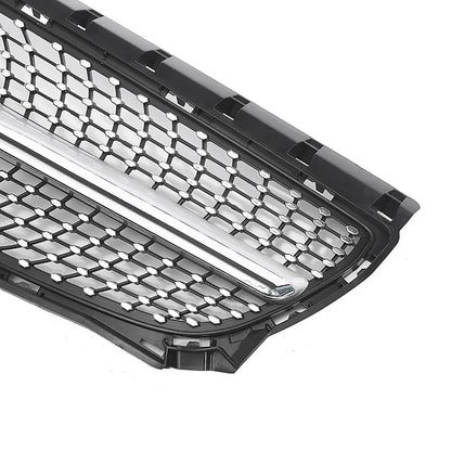 Diamond Front Grille For Mercedes Benz B-Class W246 B180 B200 B220 B250 2012 2013 2014 Grill Replacement Body Kits Auto Parts
