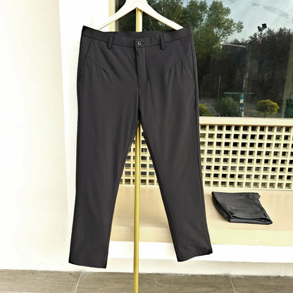 New National Standard Men's down Pants Thickened Warm Winter Casual Trousers Loose Fit Fashion Urban Style Youth Outerwear