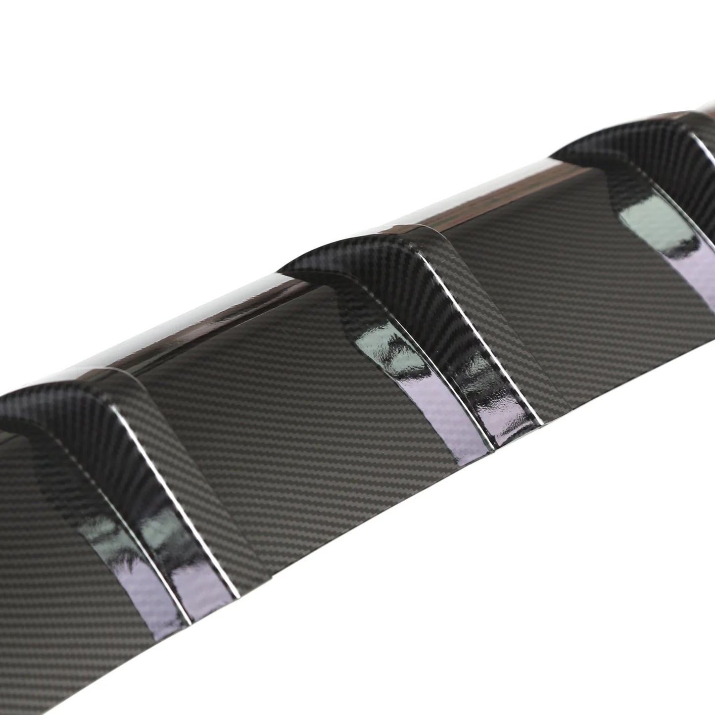 For F0rd Mustang S197 2004-2014 Car Rear Bumper Side Diffuser Lip Spoiler Splitter Spoiler Shark 6 Fins Wing Body Kit