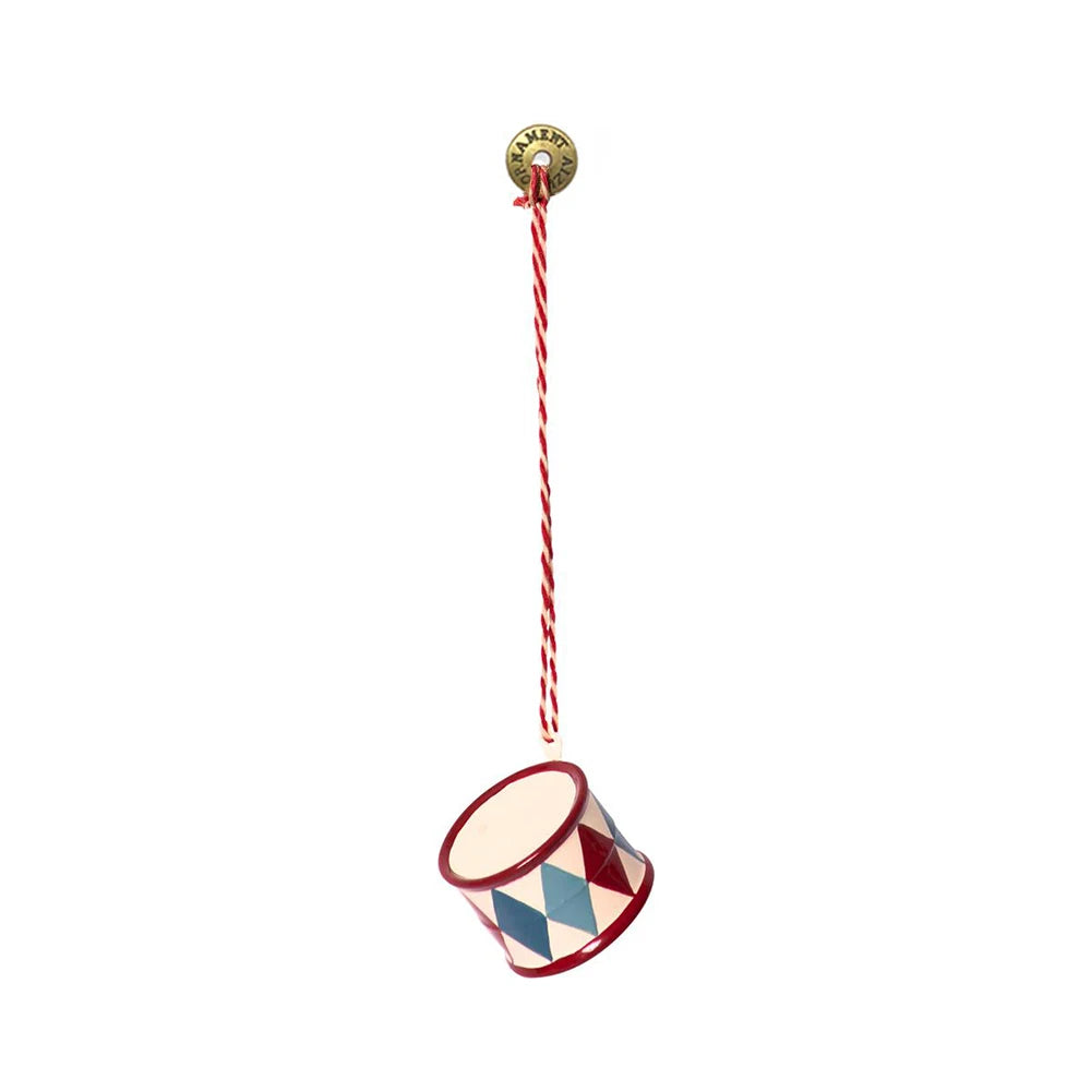 Aizulhomey Metal Christmas ornaments double-sided hand painted iron pendant christmas tree decoration gifts arts handicraft