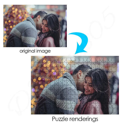 Custom Cardboard/wooden Puzzles Your Own Picture Personalized Puzzles Customized for Kids Adult Birthday Anniversary Gift Toys