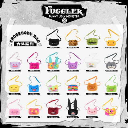 Fugglers Ugly Tooth Monster Fluffy Crossbody Bags Cute Fugg Plush Purse Shoulder Backpack Wallet Girls Boys Cartoon Animal 22CM