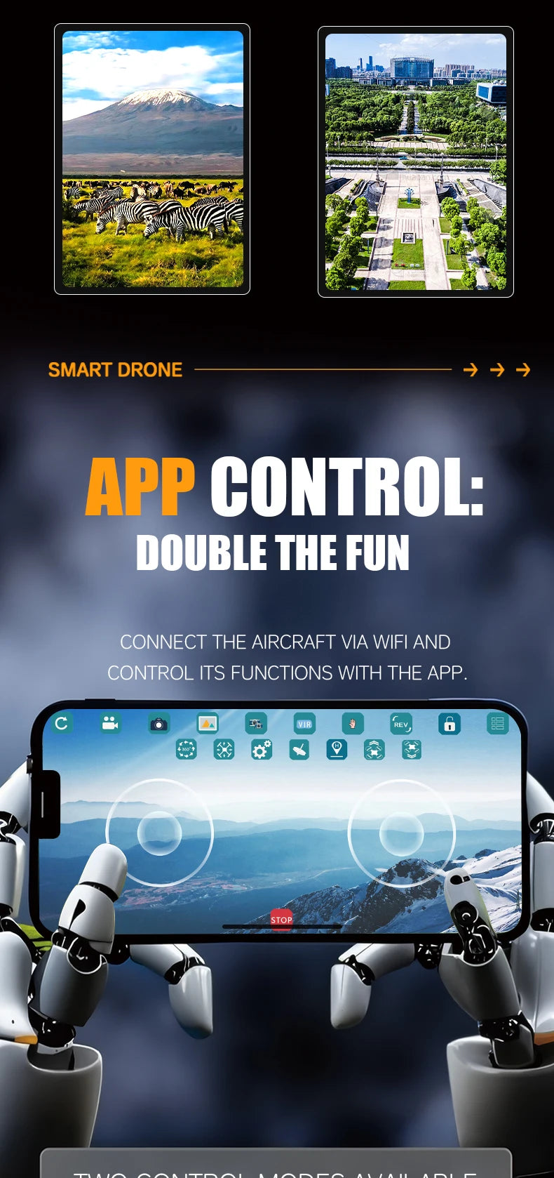 M5 Drone Professional 8K GPS Three Camera 360° Obstacle Avoidance Photography Optical Flow Positioning Brushless Quadcopte Gifts