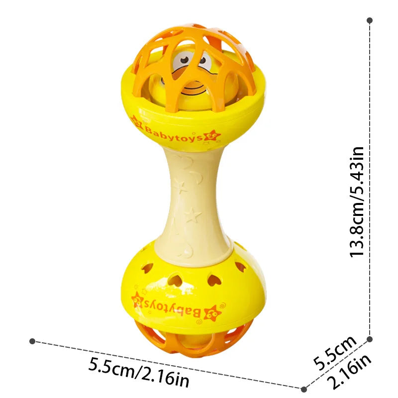 New Baby Rattles 0 12 Months Ringing Toy, Available in Multiple Colors, Bright and Eye-catching, Loved By Babies, Christmas Gift