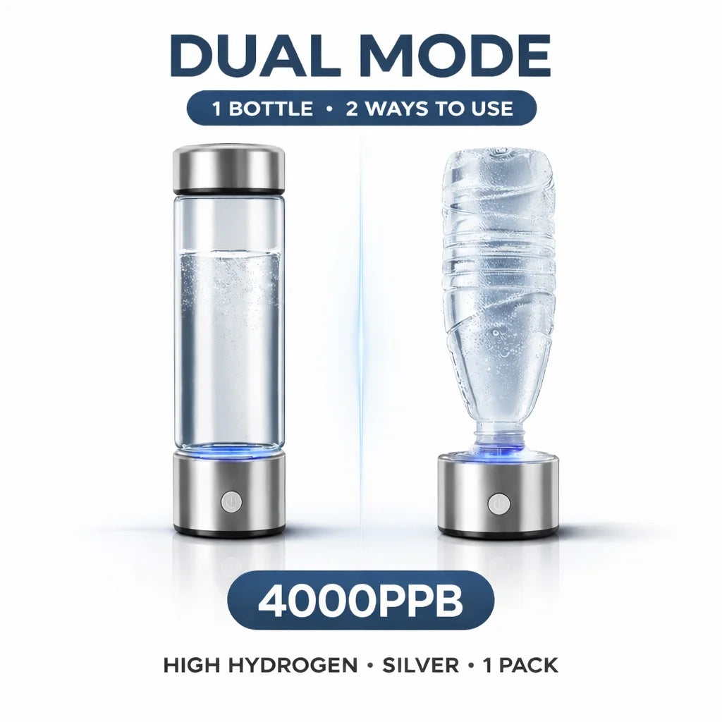 Portable Hydrogen Water Generator Bottle Rechargeable Electric Alkaline Ionizer Cup Hydrogen-Rich Water Health Care