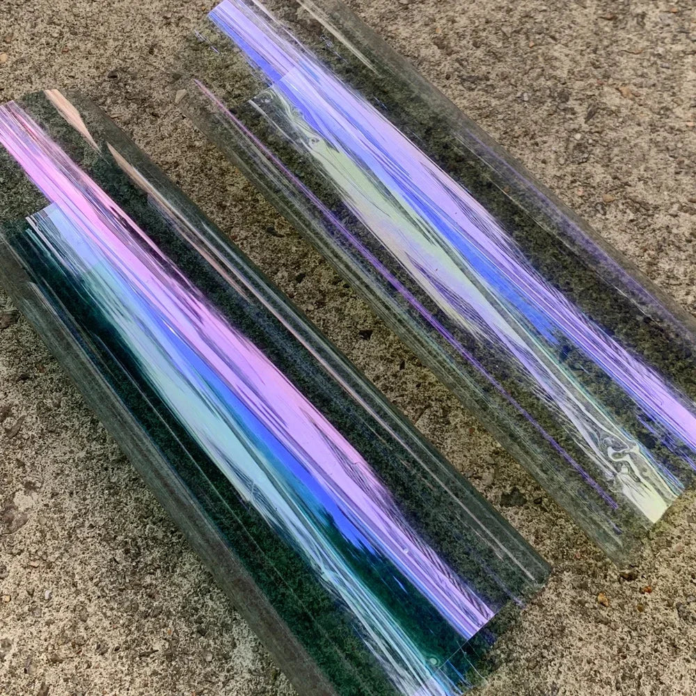 50cm X150/300/600cm Car Side Windshield VLT Purple Glass Tinting Vinyl Solar Chameleon Tint Film Nano Ceramic Proof Accessories