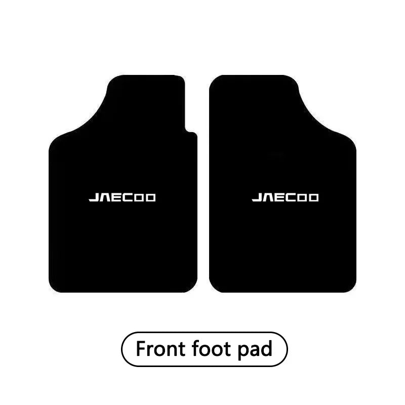 2/4pcs Car Floor Mats Universal Auto Foot Pad  Automobile Interior For Jaecoo Omoda J7 2025 2024 Chery Jaecoo J7 J8 Tiggo 8plus