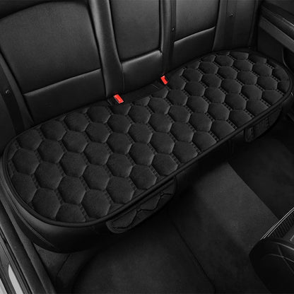 Winter Warm and Thick Velvet Car Seat Cushion Four Seasons Universal Single Seat Small Three piece Plush Warm Five Seat Anti sli