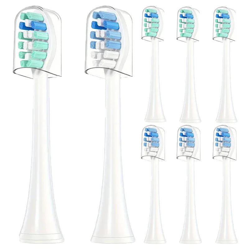 Replacement Toothbrush Heads Compatible with Philips Sonicare Soft Replacement Electric Brush Head 4100 6500 6100 7500 5300 1100