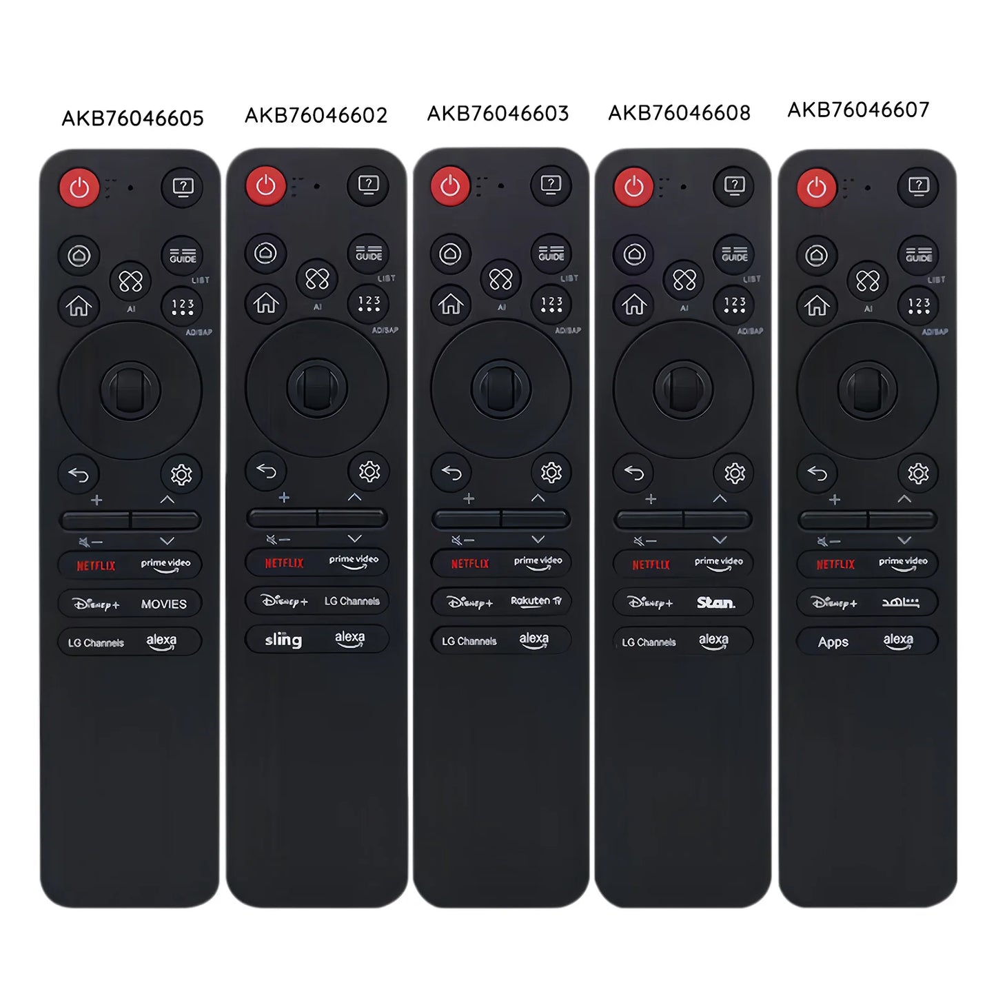 Replacement AN-MR25GA AI Magic Remote with Voice and Pointer,Compatible with 2019-2025 LG Smart TVs OLED, QNED, UHD, LED, LCD