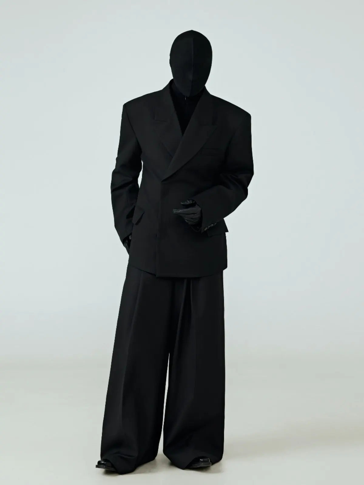 High Street Blazers Men's Silhouette Waist Cinching Suit Spring Anti Wrinkle and Drooping Feeling Inverted Blazer Jackets Suits