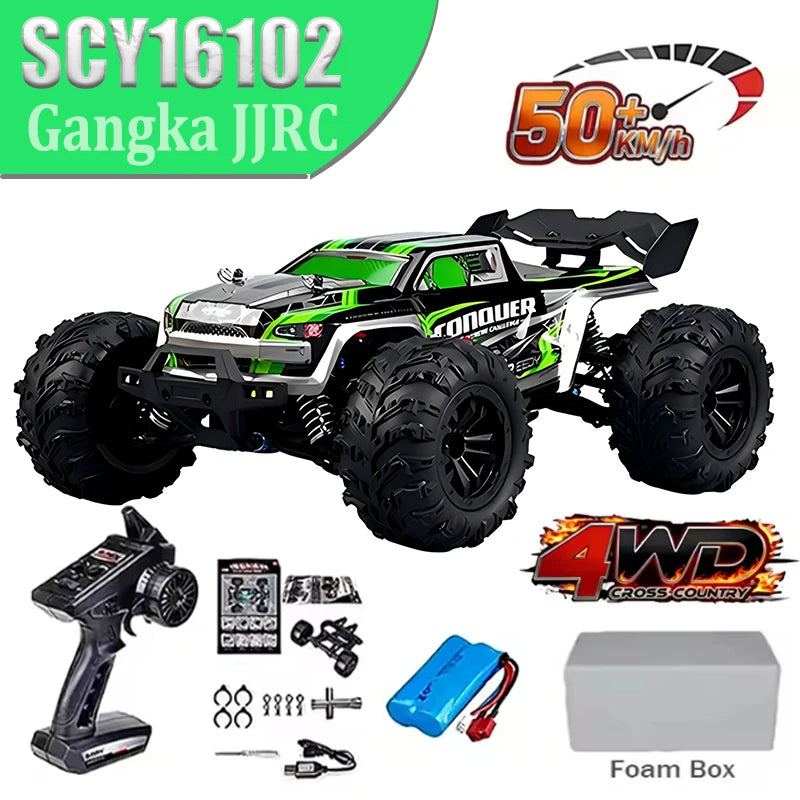 1:16 SCY 16101PRO 16102PRO 16103PRO 4WD Brushless RC Car 70km/h High Speed Off Road Racing Car Remote Control Toy Car Gift