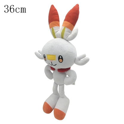Pokemon Mega Dragonite Holding Dratini Sleeping Vaporeon Flareon Initial Pikachu Peluche Riding Gyarados Lapras Plush Doll