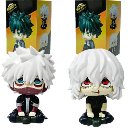 My Hero Academia  Anime Figure  Pvc Q version Bakugou Katsuki Midoriya Izuku  Action Figures Anime Gift Collection Series Model