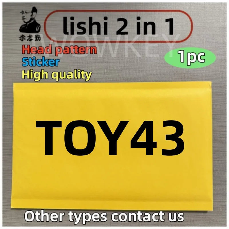 Lishi 2 in 1 Tool TOY2 TOY2014 TOY2018 TOY38R TOY40 TOY43 TOY43AT TOY43R TOY47 TOY48 TOY51 for TOY types