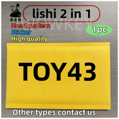 Lishi 2 in 1 Tool TOY2 TOY2014 TOY2018 TOY38R TOY40 TOY43 TOY43AT TOY43R TOY47 TOY48 TOY51 for TOY types