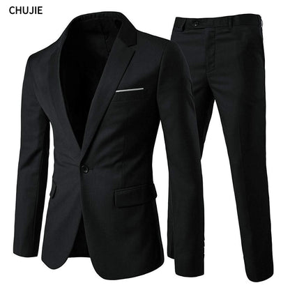 Elegant Men Suits For Wedding 3 Pieces 2 Set Jackets Vest Pants  Blazers Outfit Business Classic Full 2024 Formal Costume