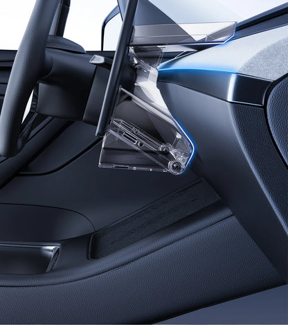 YZ For New Tesla Highland Model 3/Y/YL Juniper Tray Magnetic Under Screen Fold Storage Box ETC Screen Storage Box
