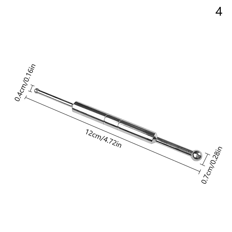 Stainless Steel Manual Acupuncture Pen Trigger Point Massager Deep Tissue Massage Tool For Body Meridian Pain Relief Health Care