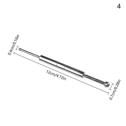 Stainless Steel Manual Acupuncture Pen Trigger Point Massager Deep Tissue Massage Tool For Body Meridian Pain Relief Health Care