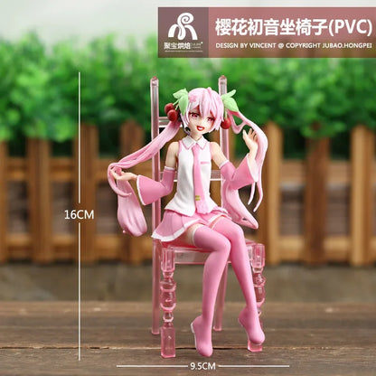 Anime Figure Hatsune Miku Model Statue Doll Beautiful Girl Sailor Moon Rem Asuna Cosplay Merchandise Collectible Gift For Fans