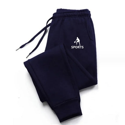Summer 2026Men's casual drawstring joggers, soft cotton blend ankle-length pants with side pocket design