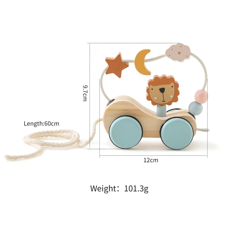 35*31CM Montessori Toys Baby Car Traffic Road Map Canvas Desktop Mat Game Wooden Car Parent-child Interaction Kid Education Gift