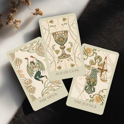 78 Tarot Cards, 13x8 Cm Radiant Soul Tarot Deck, Guide Life Problems Clearly and Calmly, Includes Paper Manual
