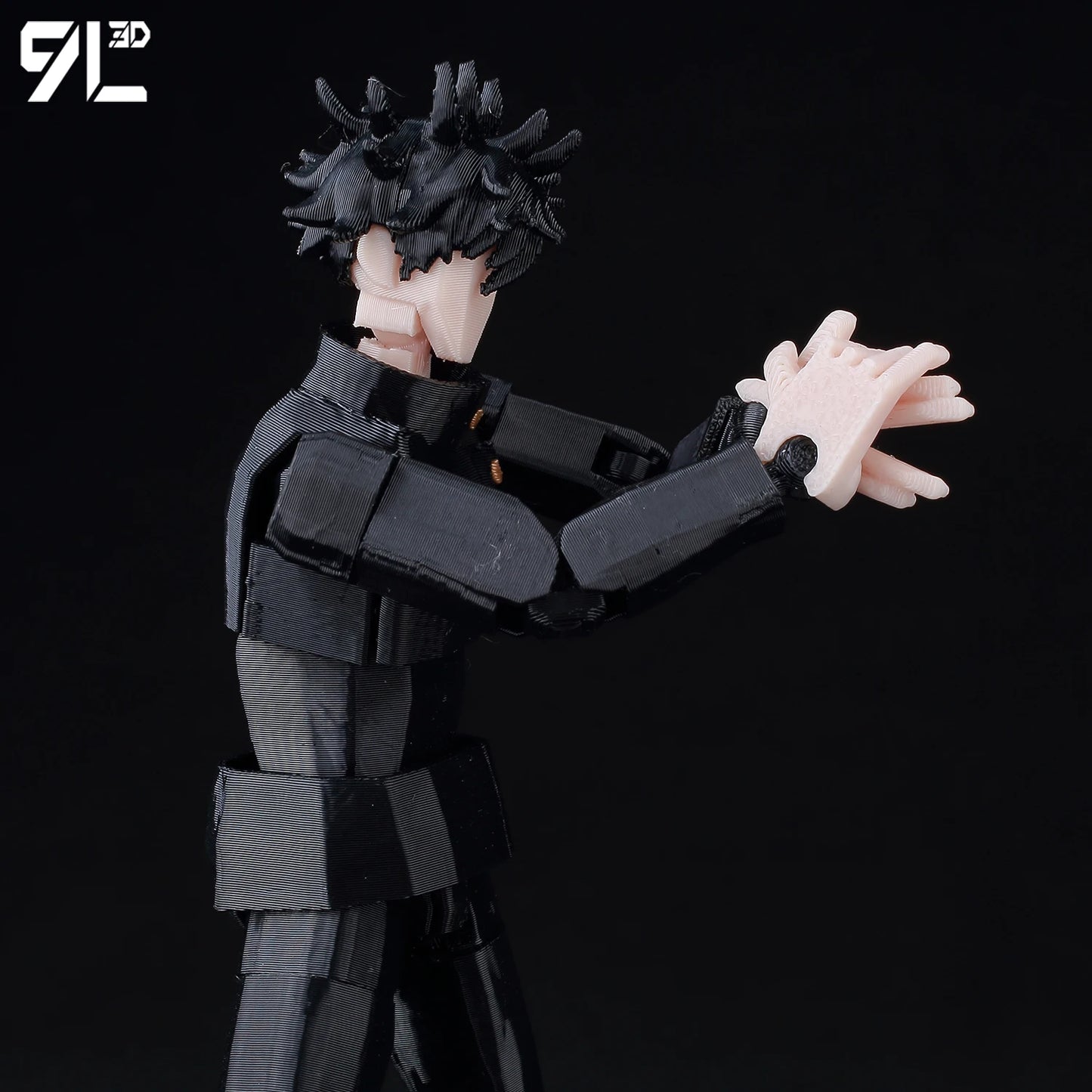 9L3D New 2025 Titan13 Fushiguro Desk Decoration LUCKY13 Mahoraga & Dogs T13 Multi-Jointed Dummy13 Stop Motion Animation For Fans