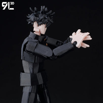 9L3D New 2025 Titan13 Fushiguro Desk Decoration LUCKY13 Mahoraga & Dogs T13 Multi-Jointed Dummy13 Stop Motion Animation For Fans