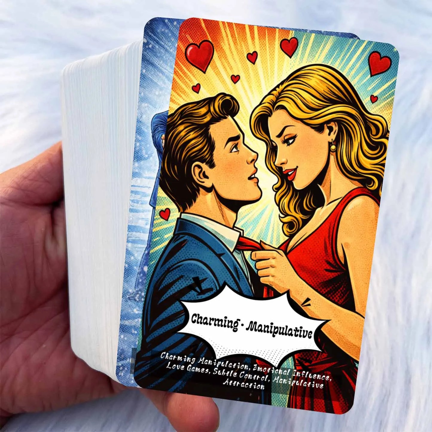 50Pcs  What Will Love Reveal Oracle Cards, 13x8 Cm, Card Game Revealing Truths About Your Love Life and Relationships