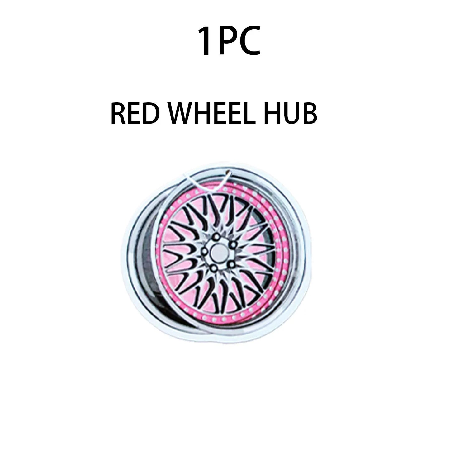 Wheel-shaped Japanese car air freshener, hanging air freshener, perfume fragrance