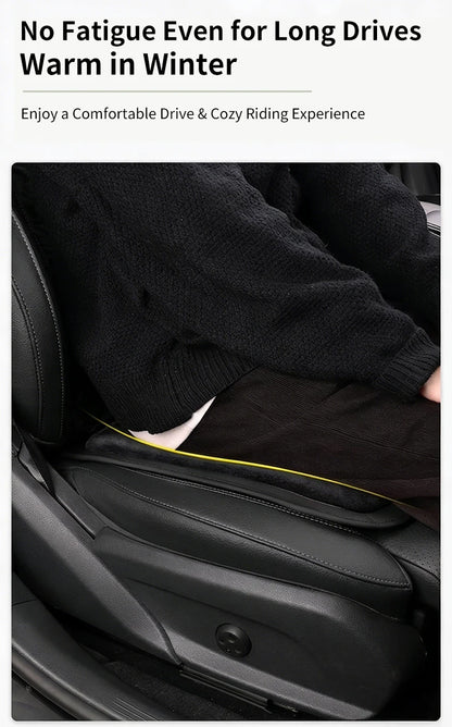 Car Seat CushionFor Audi TT Warm Flannel Thick Plush Universal Rear Seat Backrest Protector Cover