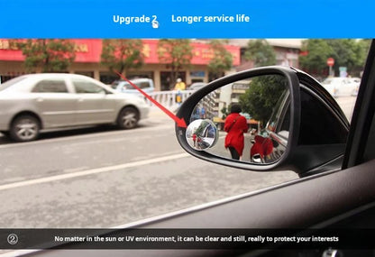 Car rearview mirror small round mirror reverse artifact blind area HD auxiliary mirror 360 degree multi-functional blind spot mi
