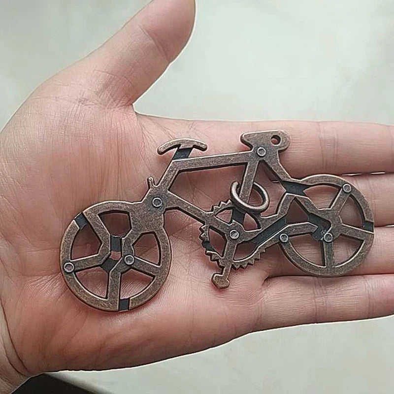 Difficult Disentanglement Brain Teaser Metal Puzzles For Adults and Kids Smart Logic IQ Test Mind Challenge Educational Toys