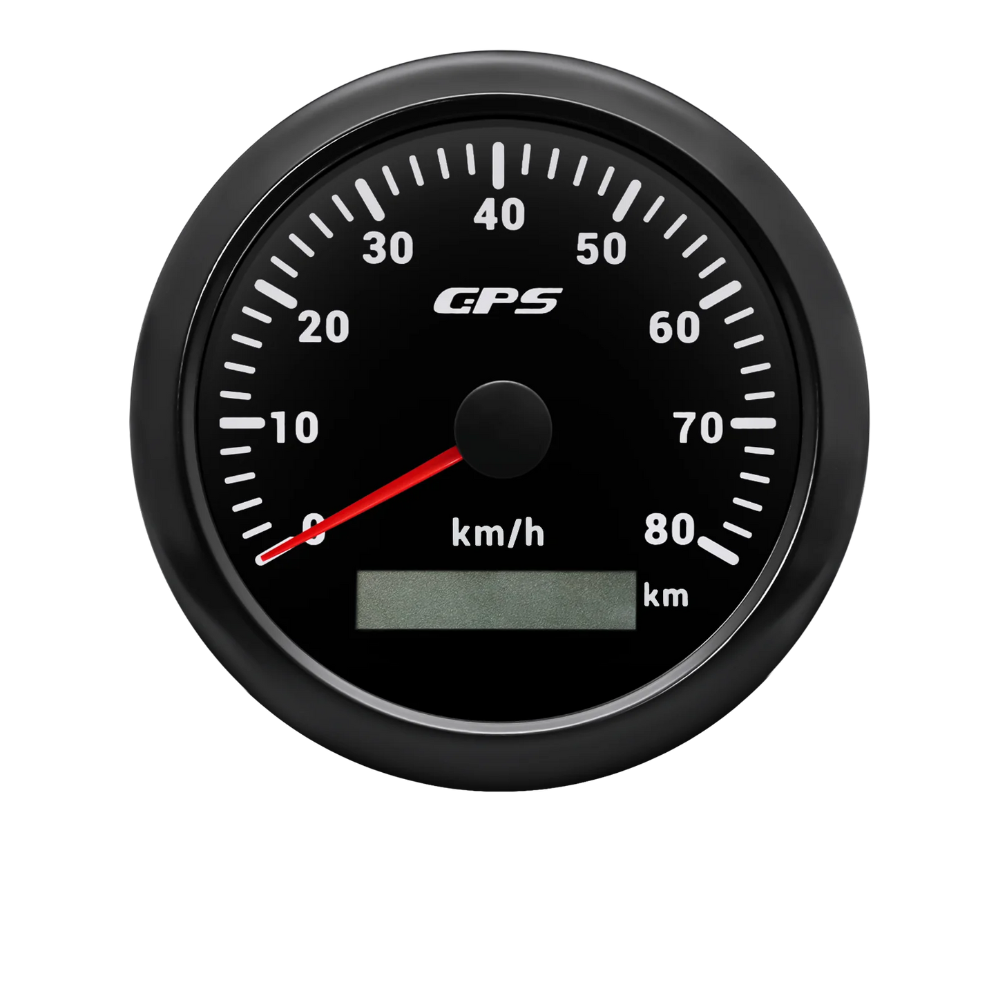 Universal 85MM GPS Speedometer Gauge 7 Color LED Backlight For Motorcycle Marine Boat Truck 60 Kmh 200 Kmh Speed Gauge Meter